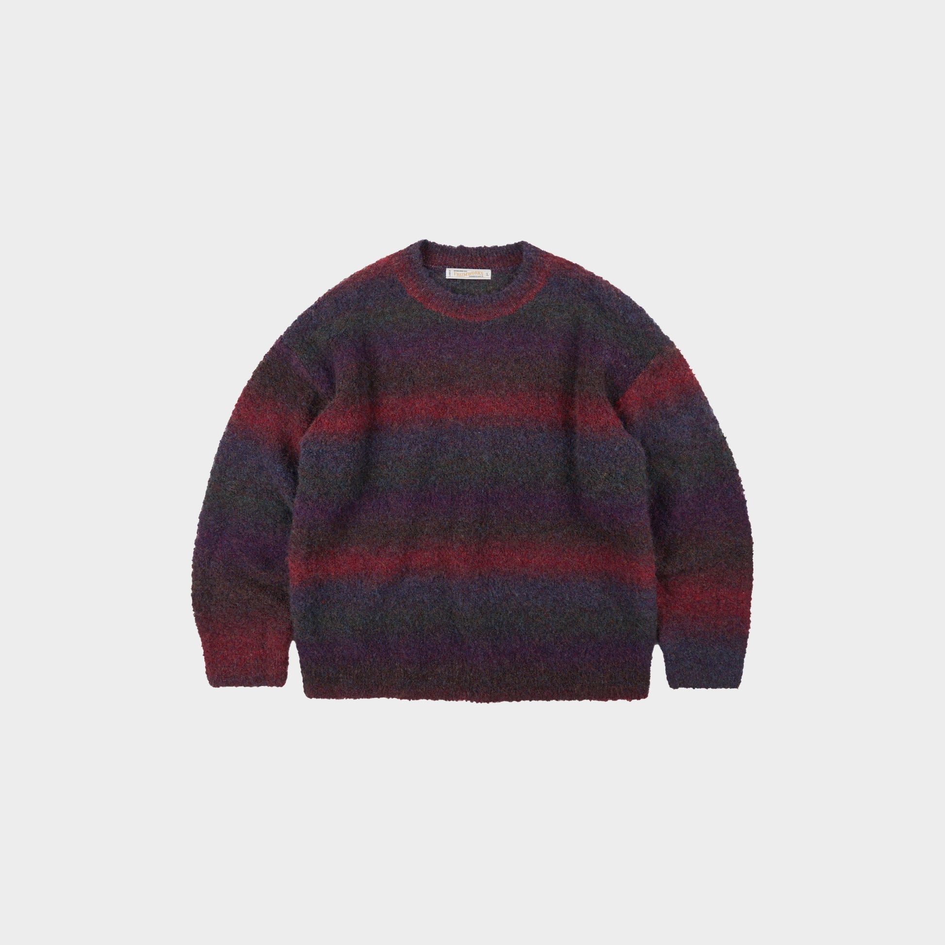 Frizmworks Gradation Boucle Knit in Farbe purple