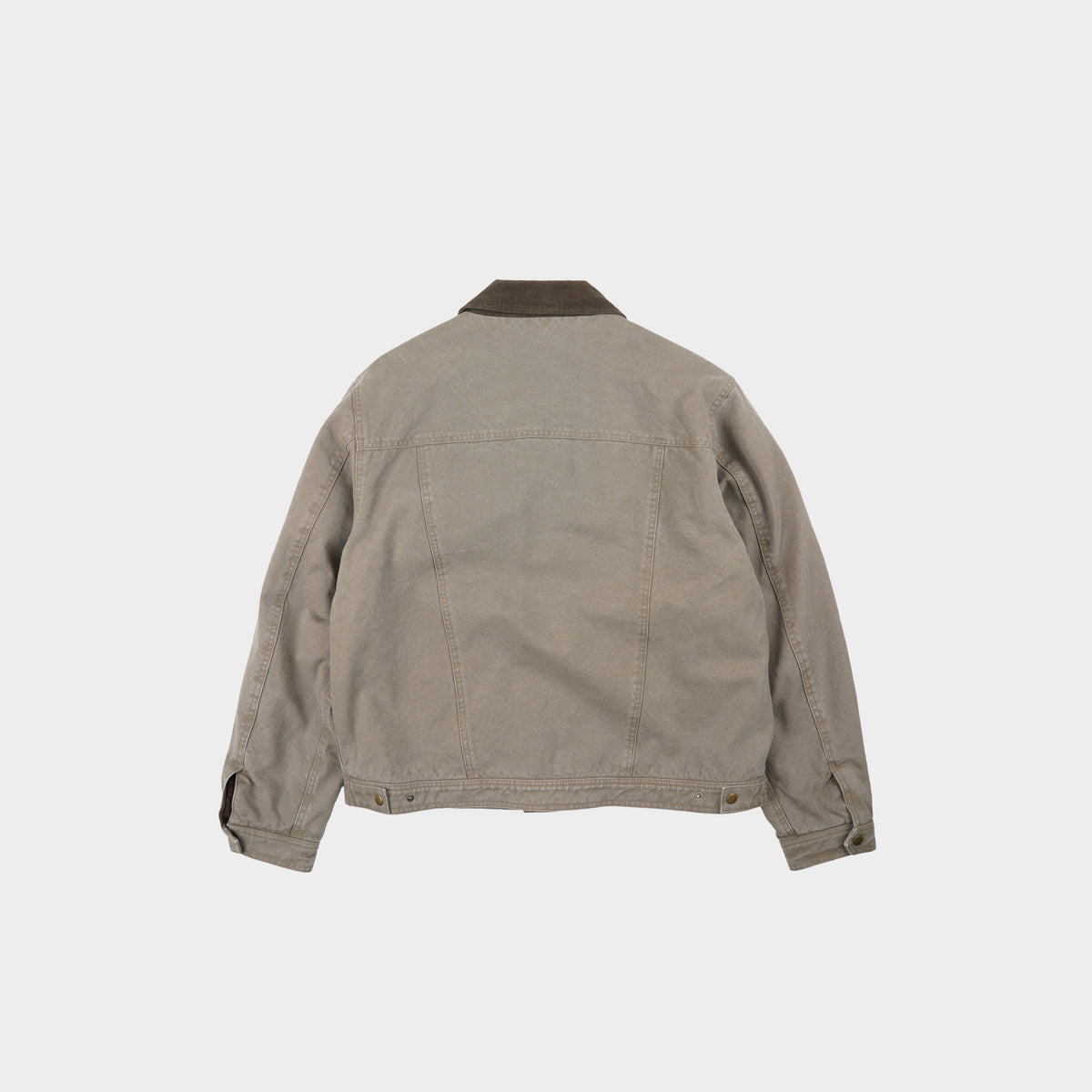 Frizmworks Heavy Canvas Storm Trucker Jacket in Farbe mud