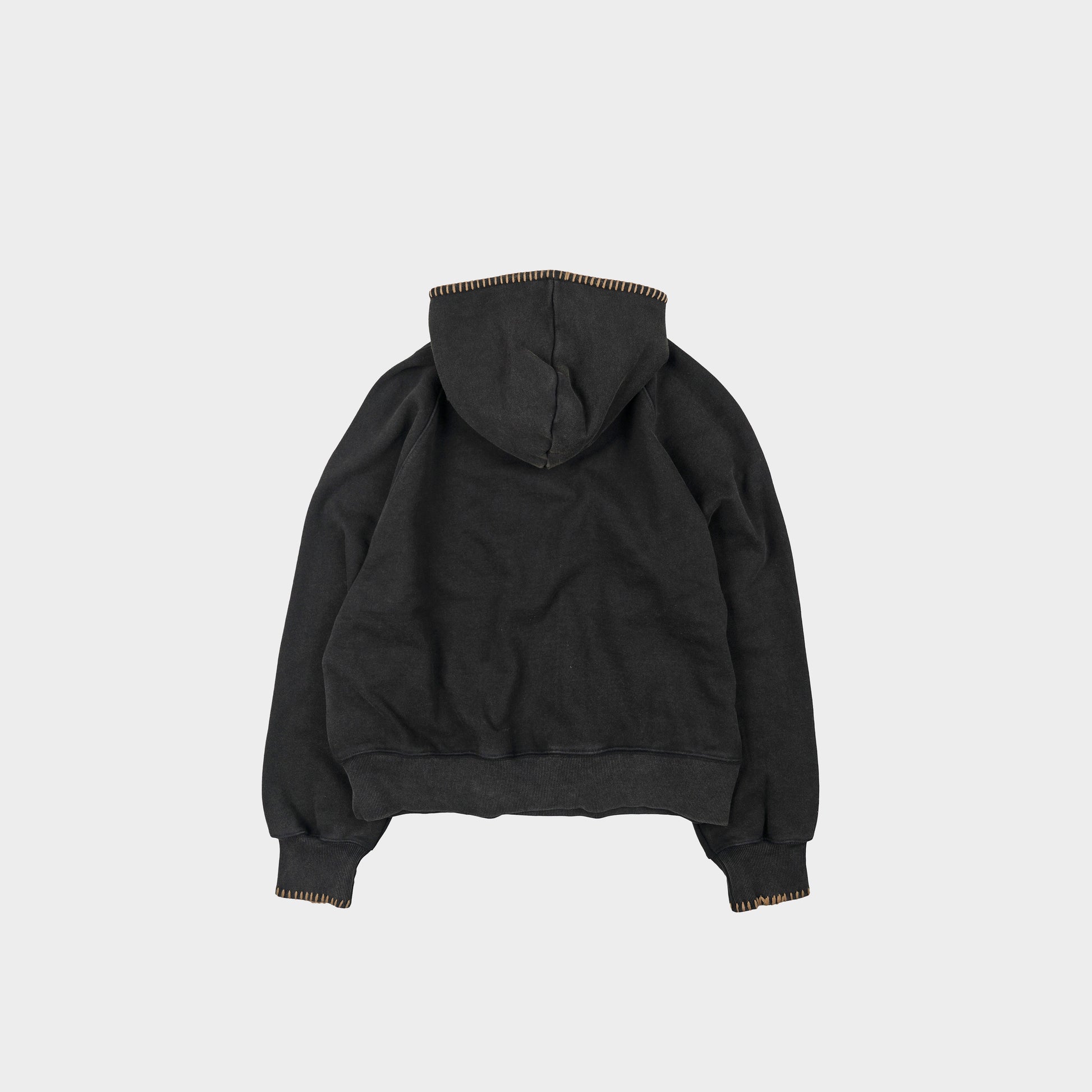Frizmworks Needle Stitch Pullover Hoody  in Farbe black_brown