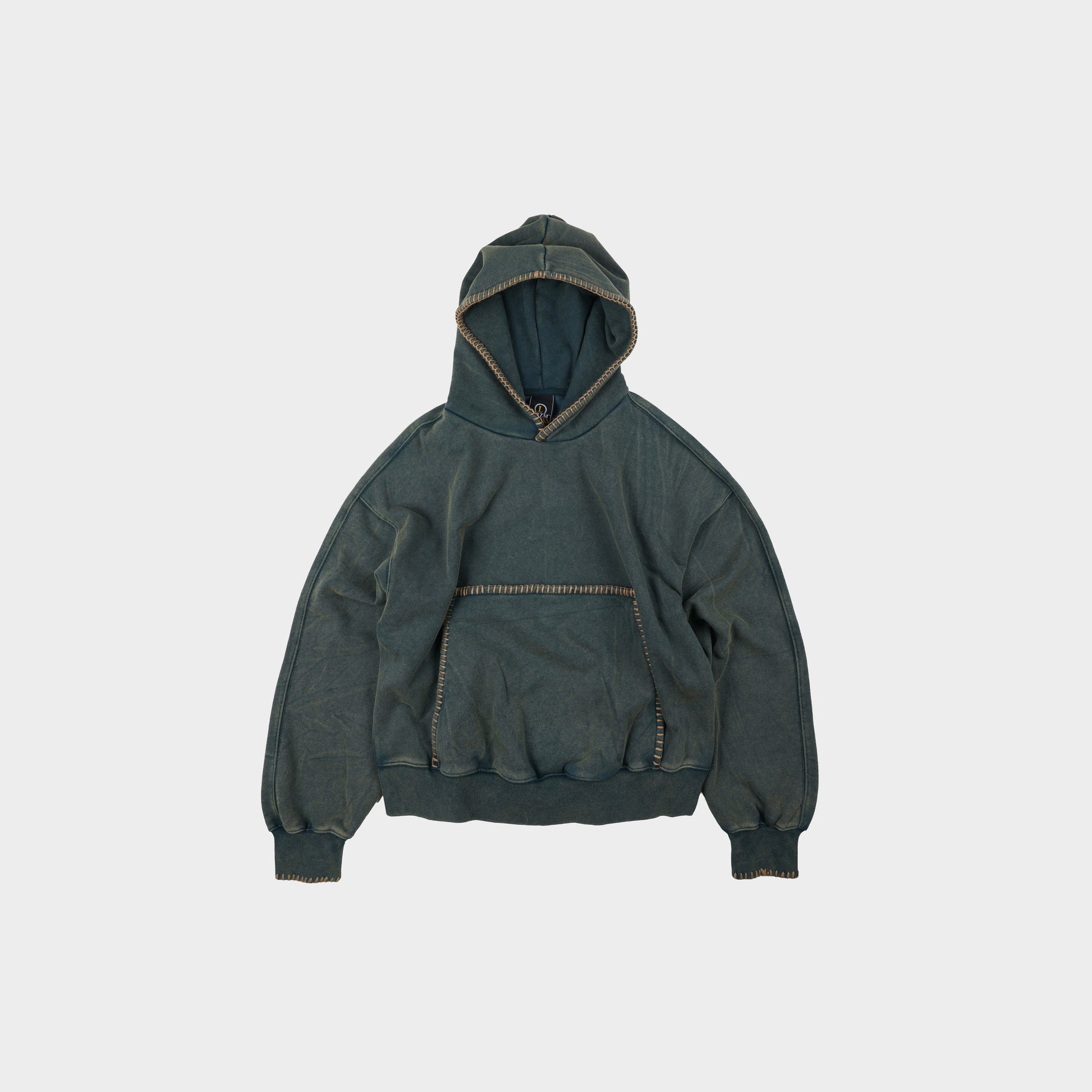 Frizmworks Needle Stitch Pullover Hoody  in Farbe vintage_green