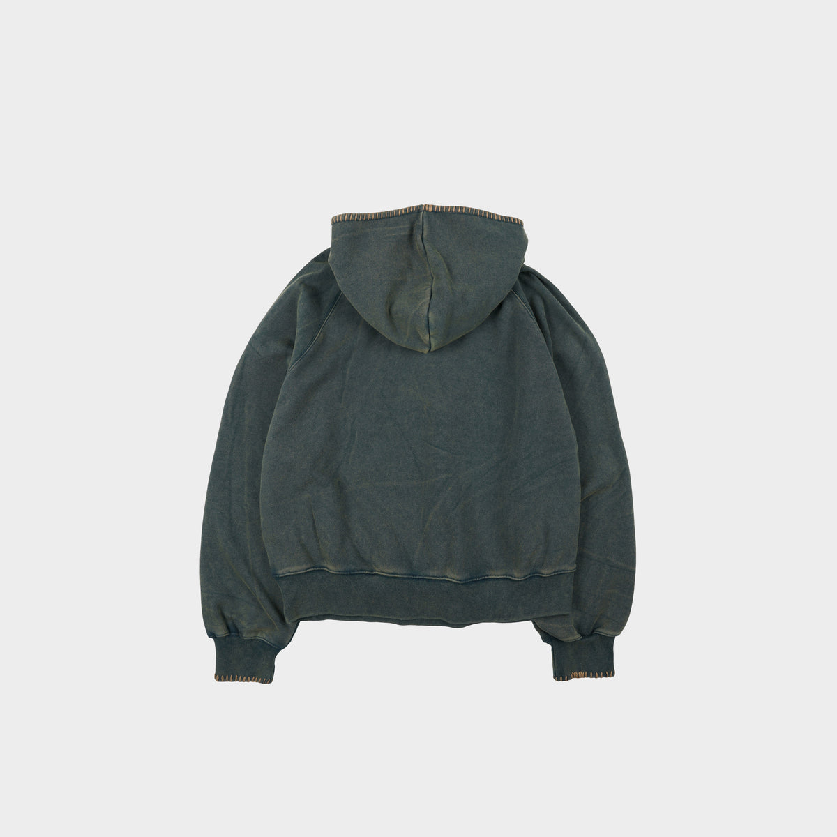 Frizmworks Needle Stitch Pullover Hoody  in Farbe vintage_green