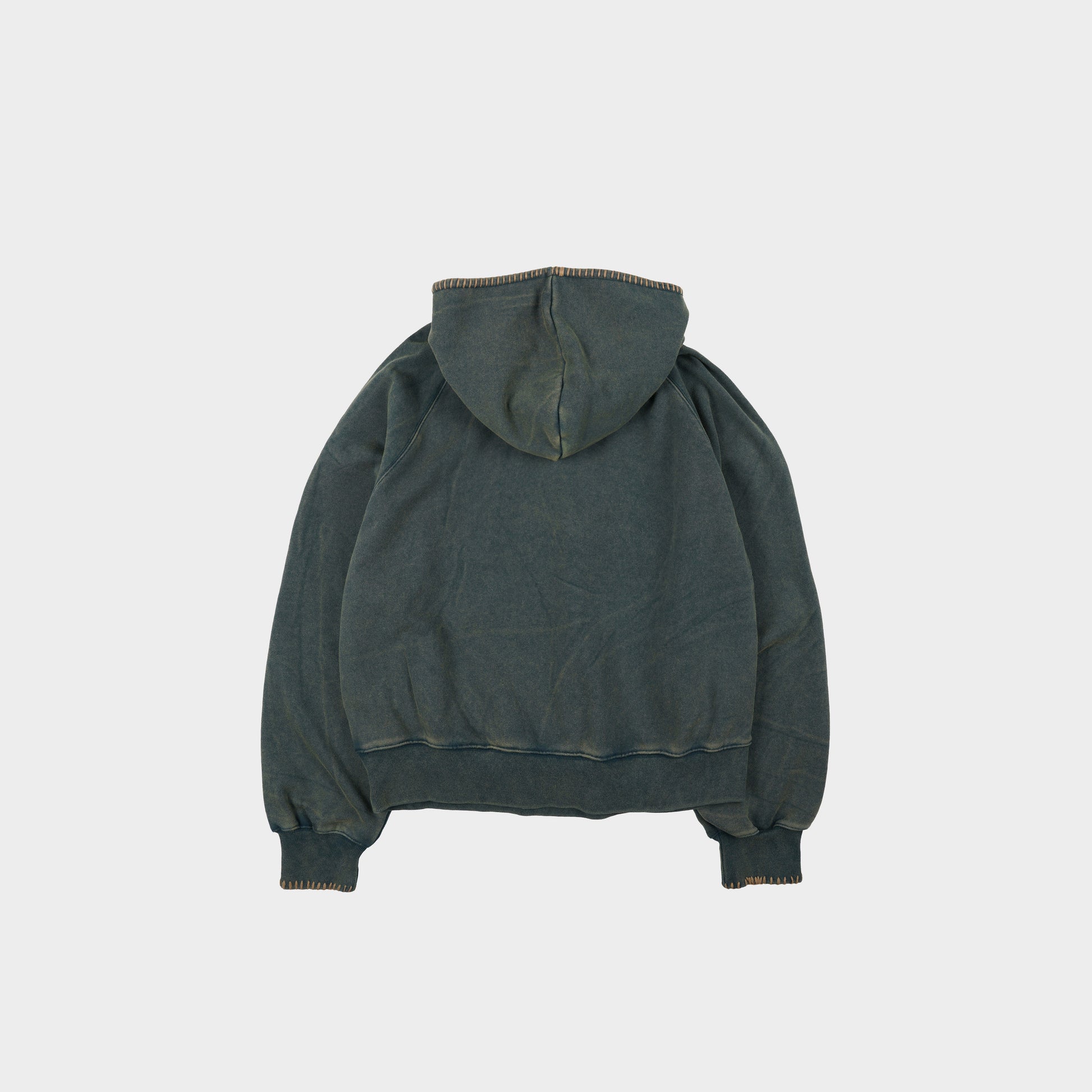 Frizmworks Needle Stitch Pullover Hoody  in Farbe vintage_green