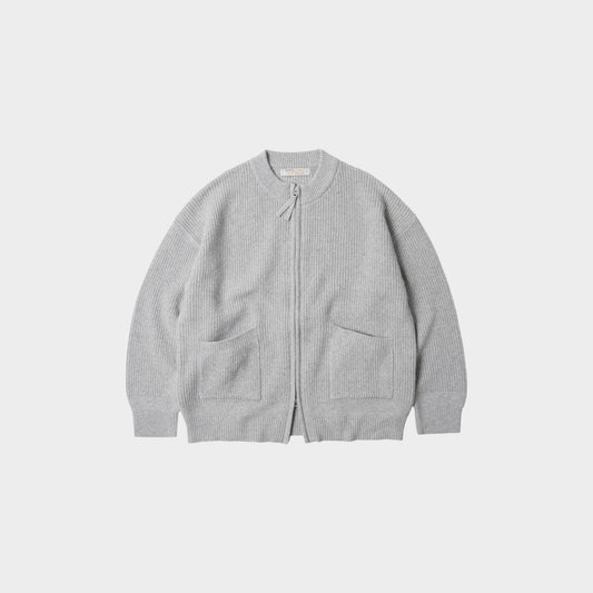 Wool Deck Zipup Cardigan
