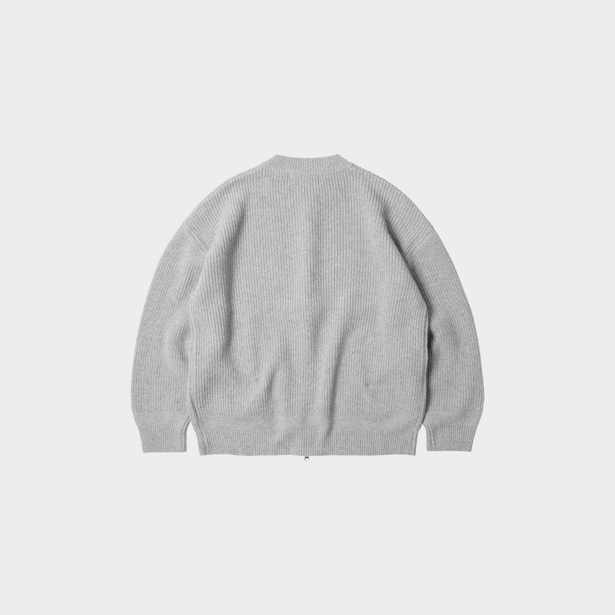 FrizmWORKS Wool Deck Zipup Cardigan in Farbe light_gray