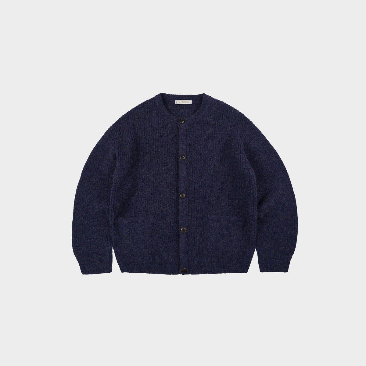 Frizmworks Brushed Wool Round Cardigan  in Farbe purple