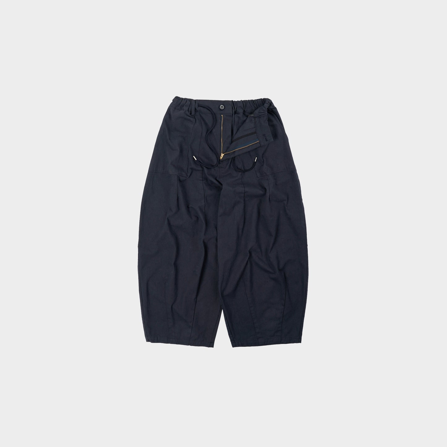 Frizmworks Twill Balloon Pants in Farbe navy