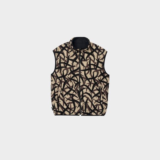 Gramicci Reversible Fleece Vest in Farbe tribal_terra