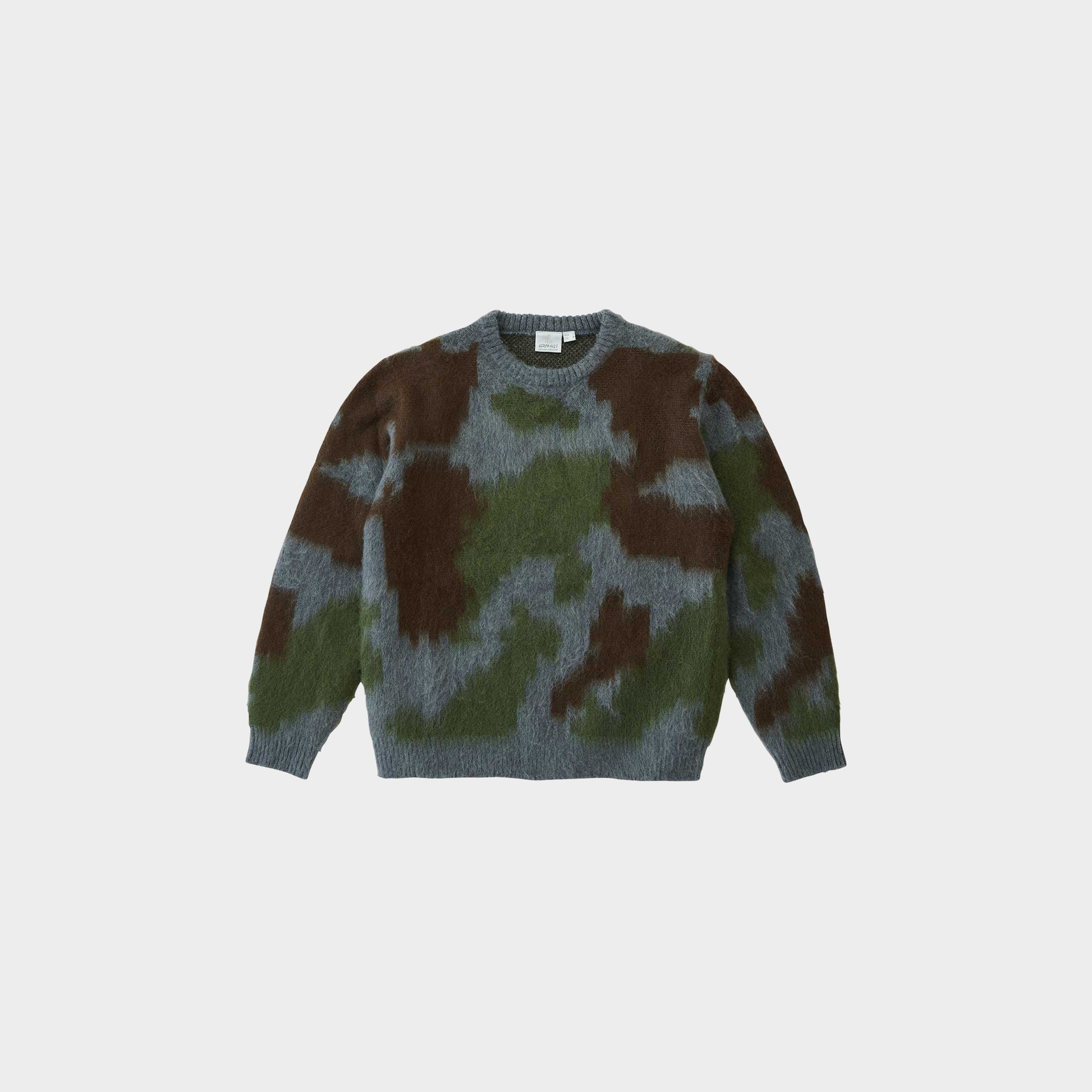 Gramicci Mohair Sweater in Farbe jungle_digi_camo