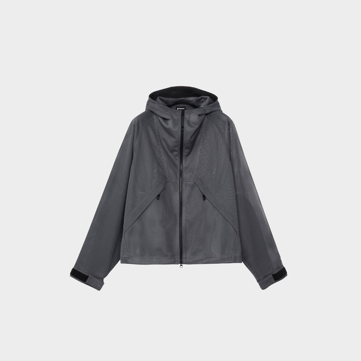 Goldwin Tonalith Mesh Hooded Jacket in Farbe black
