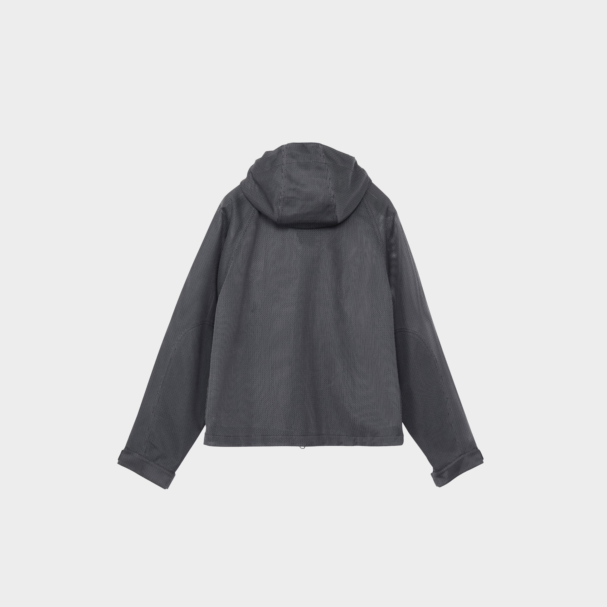 Goldwin Tonalith Mesh Hooded Jacket in Farbe black