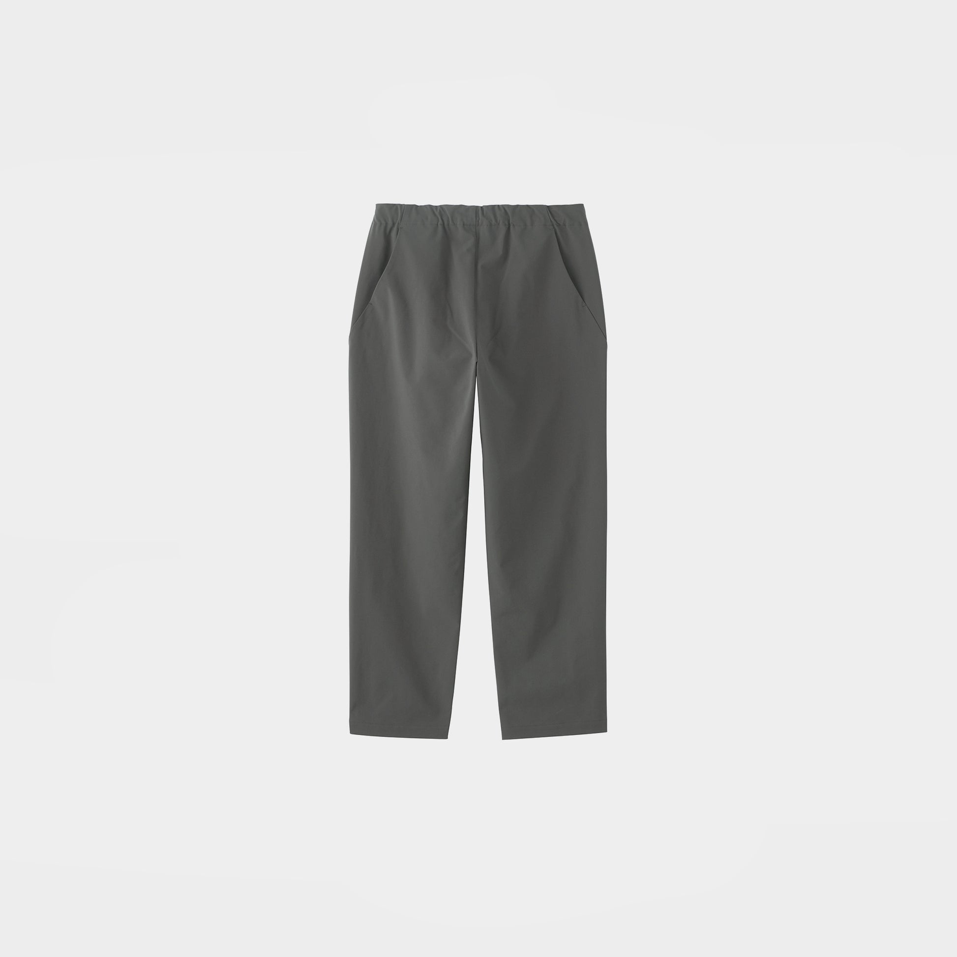 Goldwin One Tuck Tapered Stretch Pants in Farbe asphalt