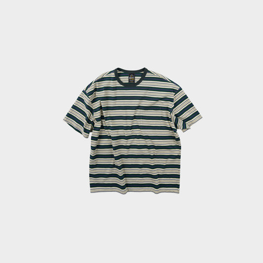Horizon Stripe Half Tee