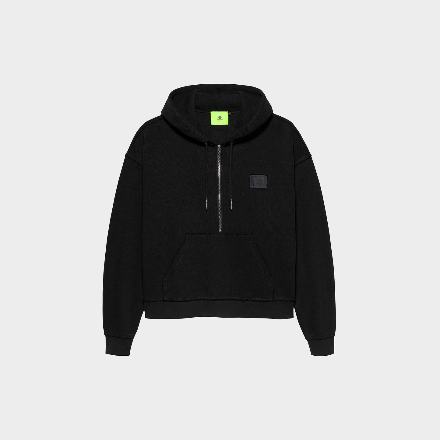 New Amsterdam Surf Association Half Zip Hoodie in Farbe black