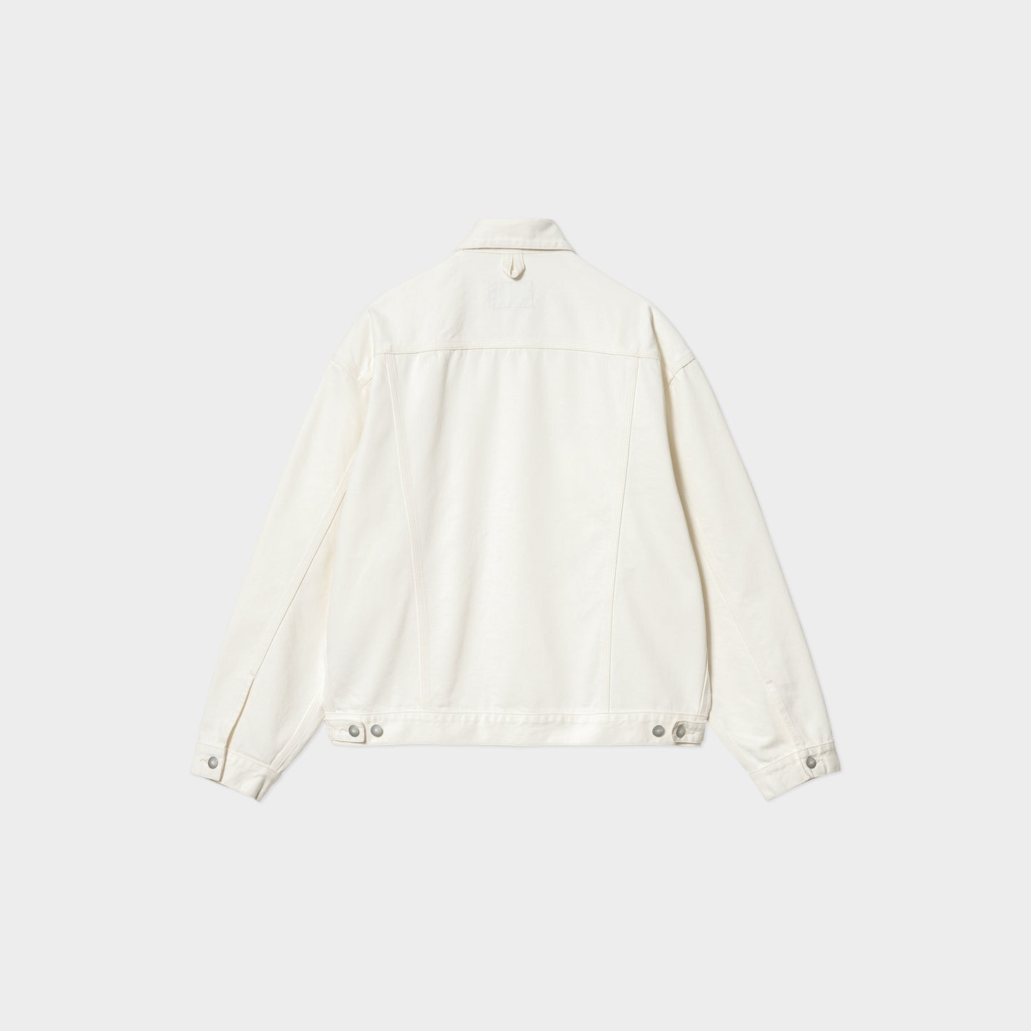 Carhartt WIP Helston Jacket in white_rinsed