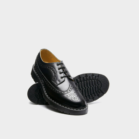 Hi-Shine 4 Eye American Derby Brogue Shoe
