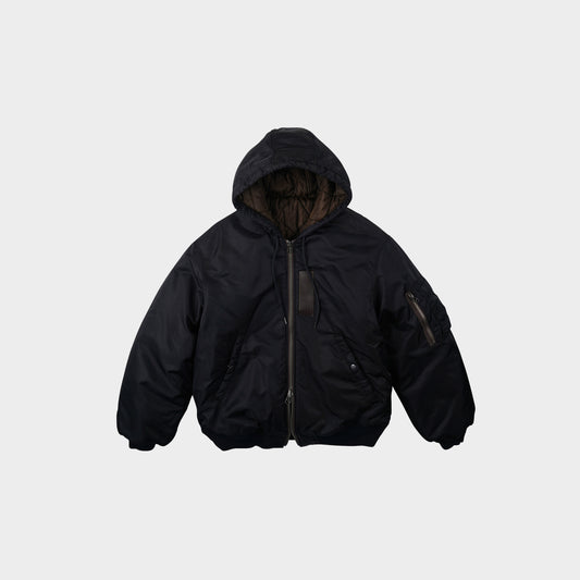 Active MA-1 Hooded Parka Black