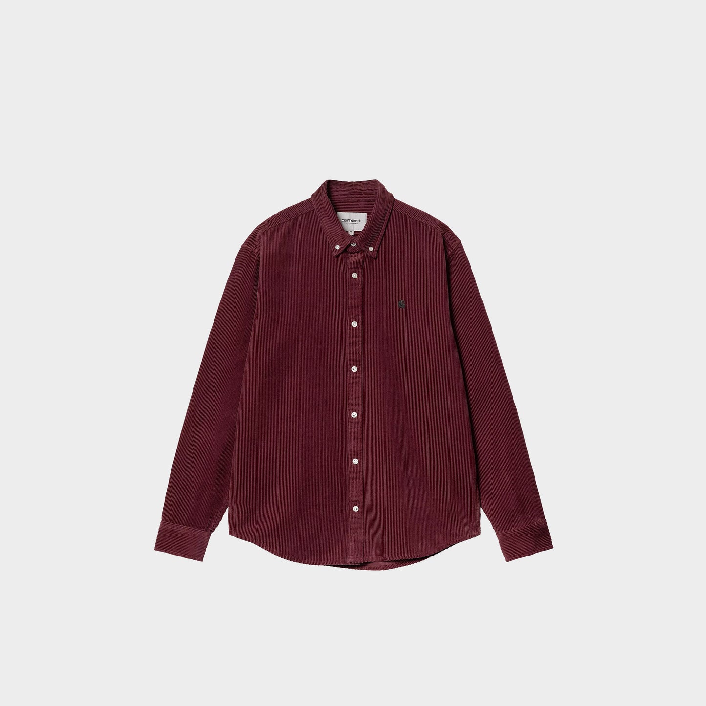 Carhartt WIP L/S Madison Cord Shirt in Farbe malbec_black