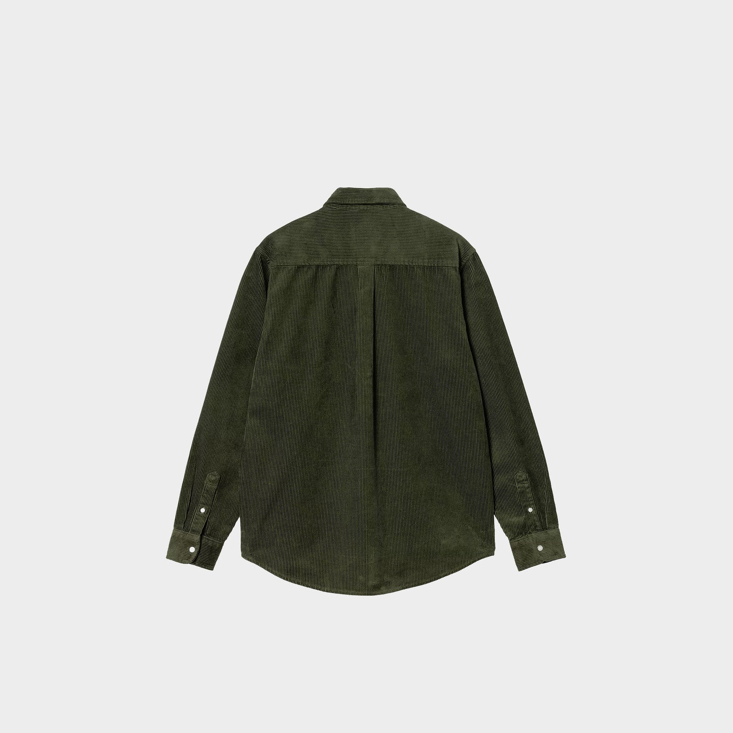 Carhartt WIP L/S Madison Cord Shirt in Farbe tarragon_wax