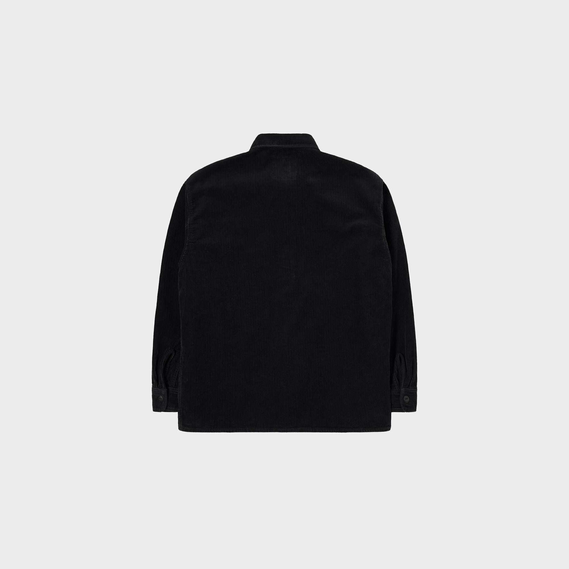 Edwin Hemd Ander Shirt LS in Farbe black