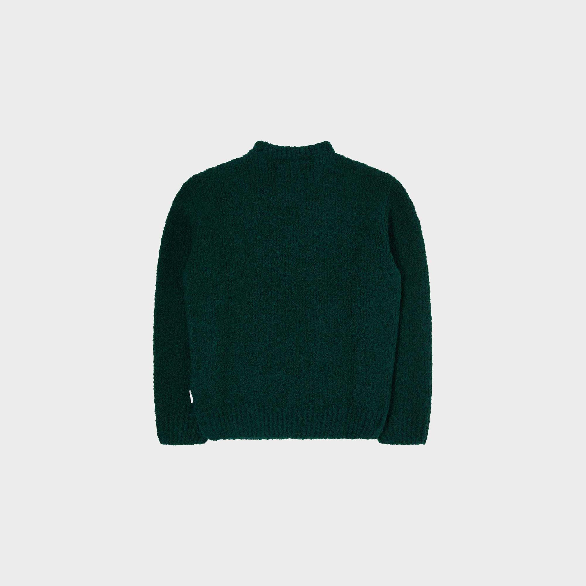 Edwin Dun Textured Sweater in Farbe pineneedle