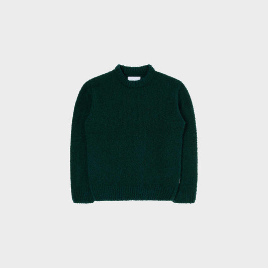 Edwin Dun Textured Sweater in Farbe pineneedle