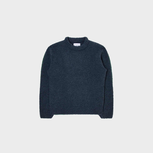 Edwin Dun Textured Sweater in Farbe ink