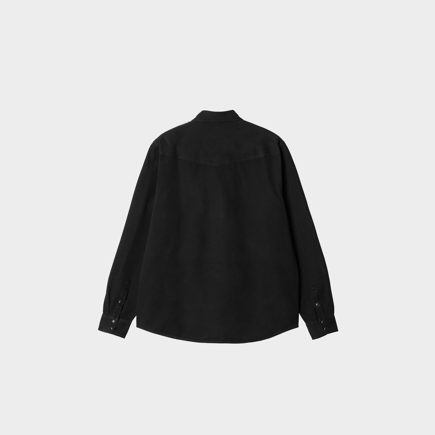 Carhartt WIP L/S Santa Fe Shirt in Farbe black