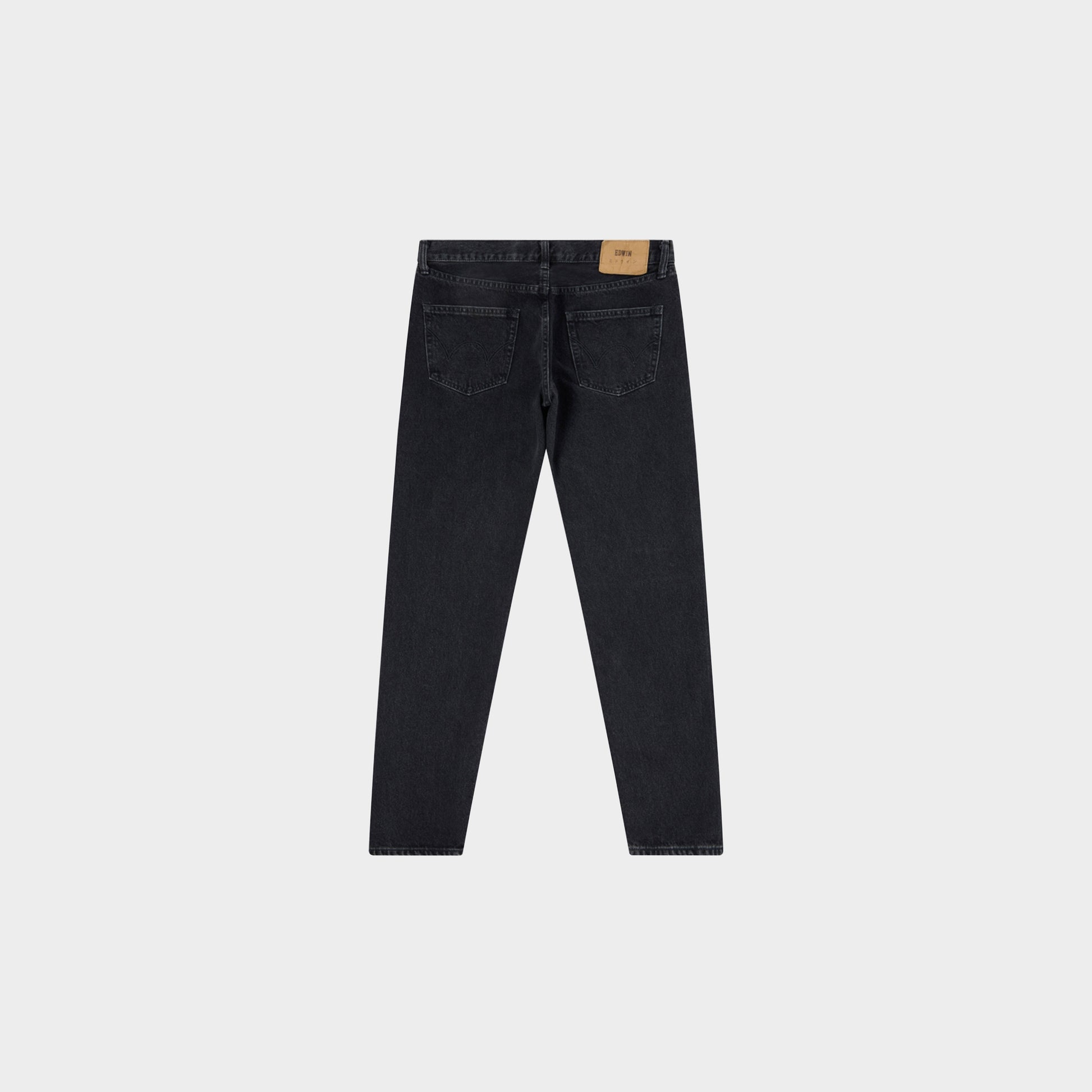 Edwin I035082 Regular Tapered Jeans in Farbe black_dark_used