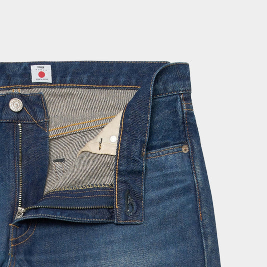 I035083 Regular Tapered Jeans - Blue Dark Used