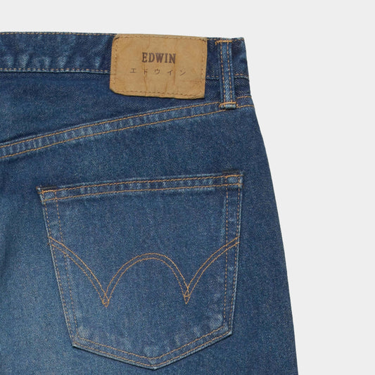 I035083 Regular Tapered Jeans - Blue Dark Used