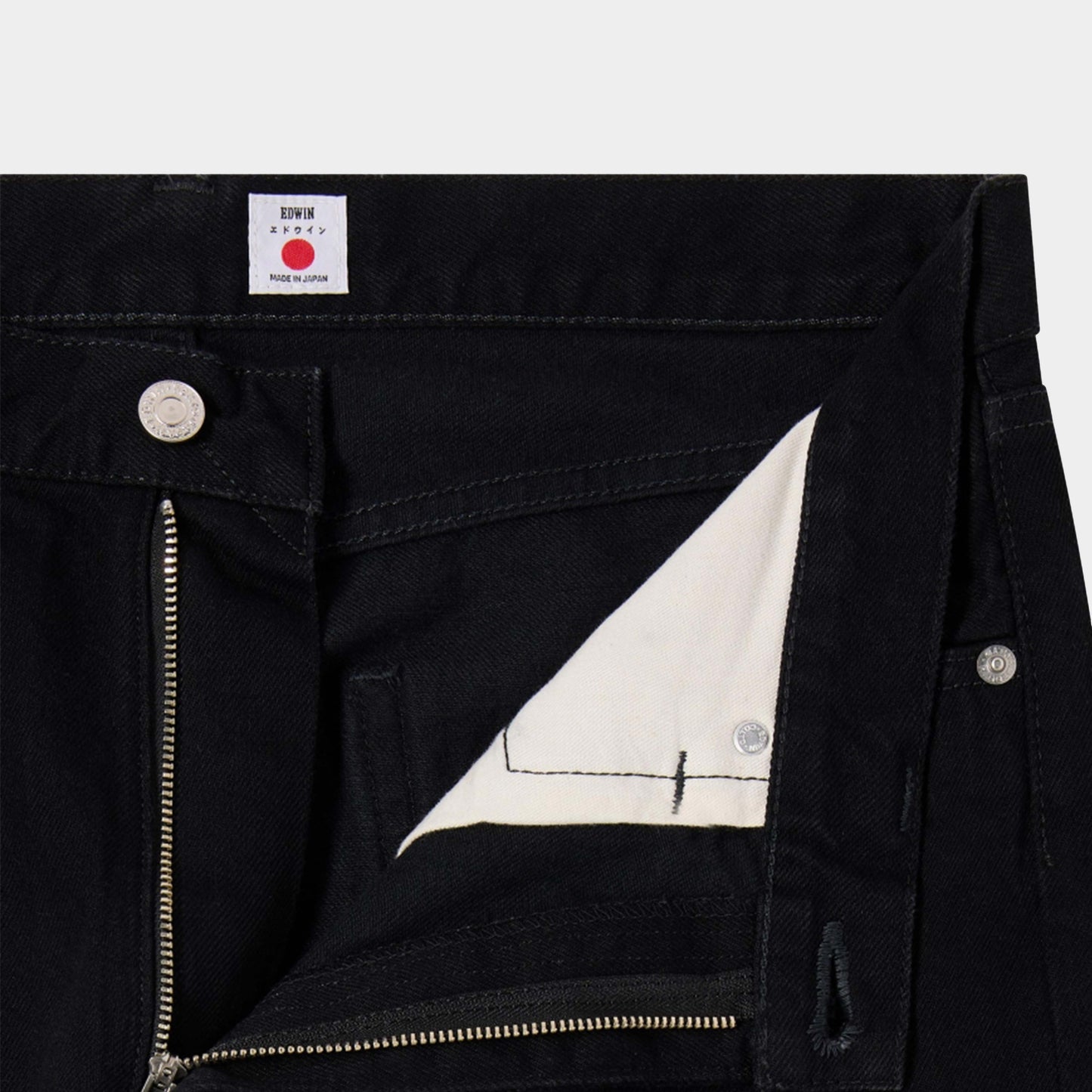 Edwin I035095 Loose Jeans - Black Unwashed in Faarbe black_unwashed