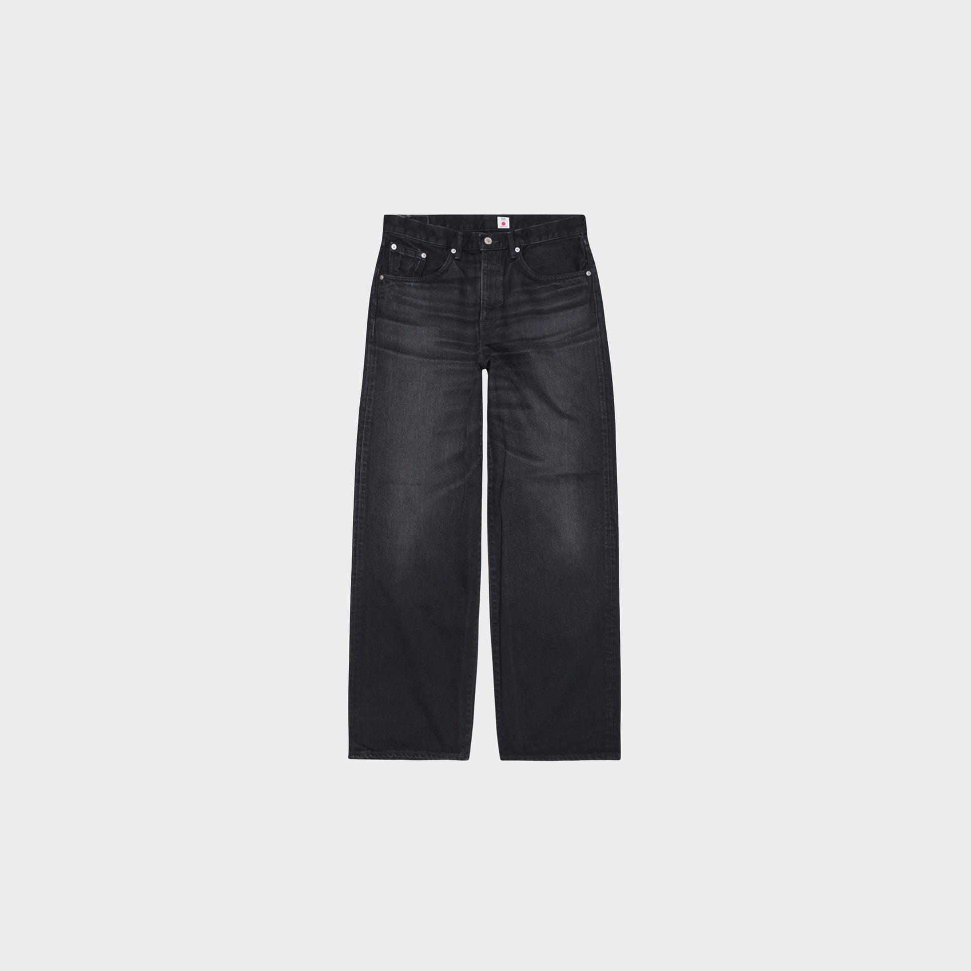 Edwin I035105 Wide Pant - Black Deep Dark Used in Farbe black_deep_dark_used