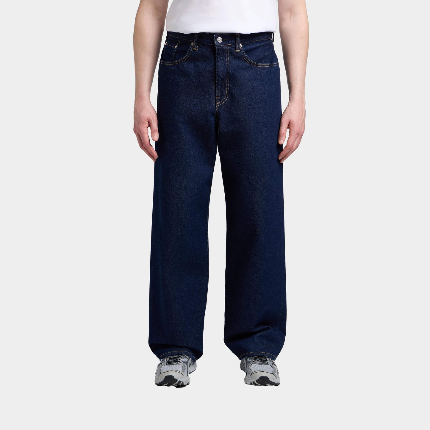 Edwin I035108 Wide Pant Blue Rinsed in Farbe blue_rinsed