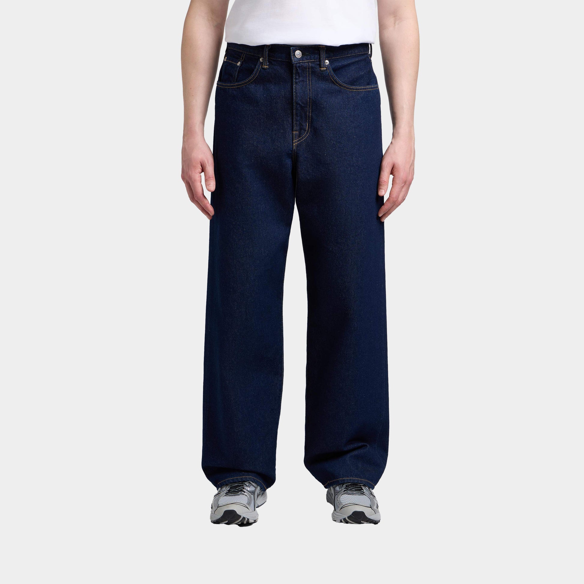 Edwin I035108 Wide Pant Blue Rinsed in Farbe blue_rinsed