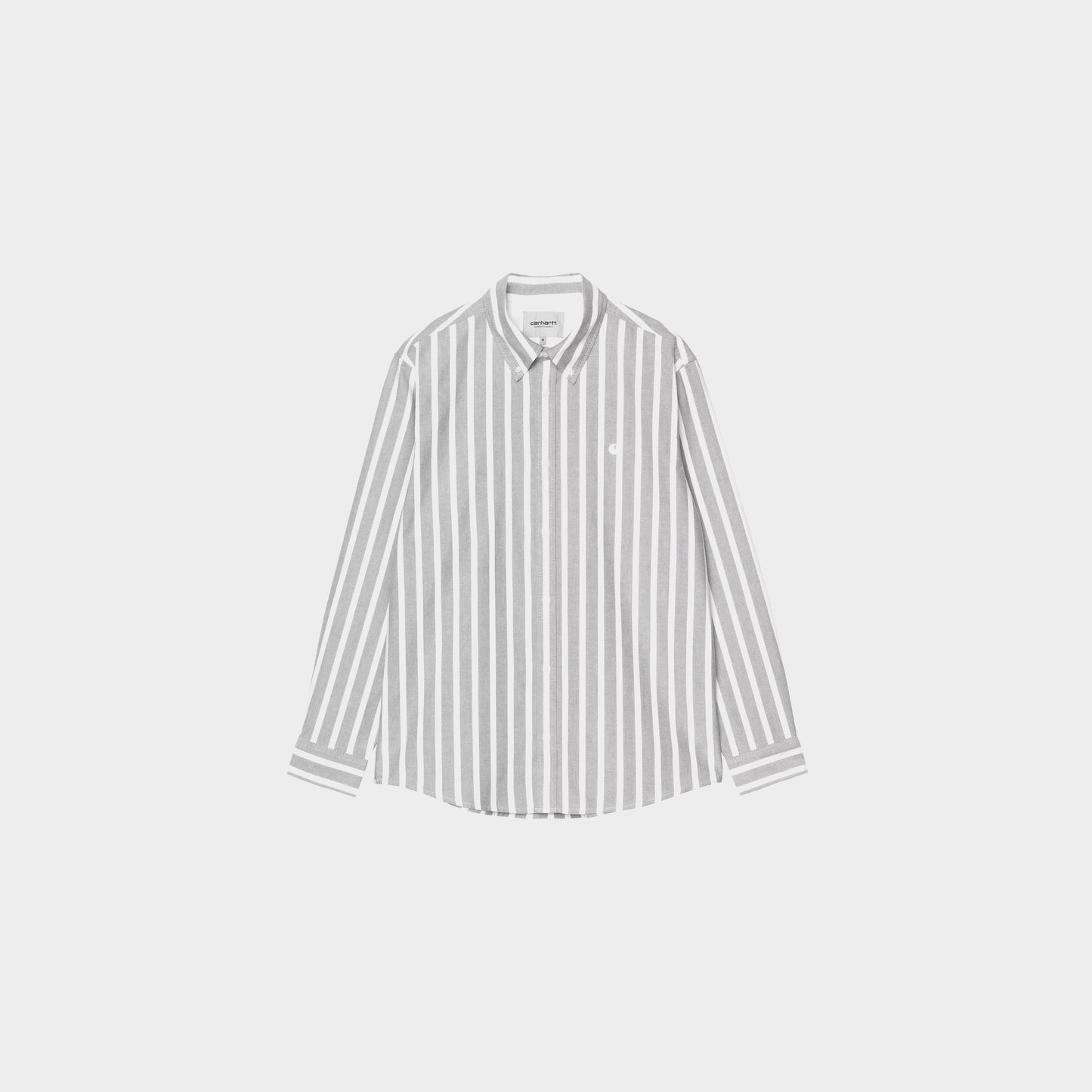 Carhartt WIP L/S Deven Stripe Shirt in Farbe black_white