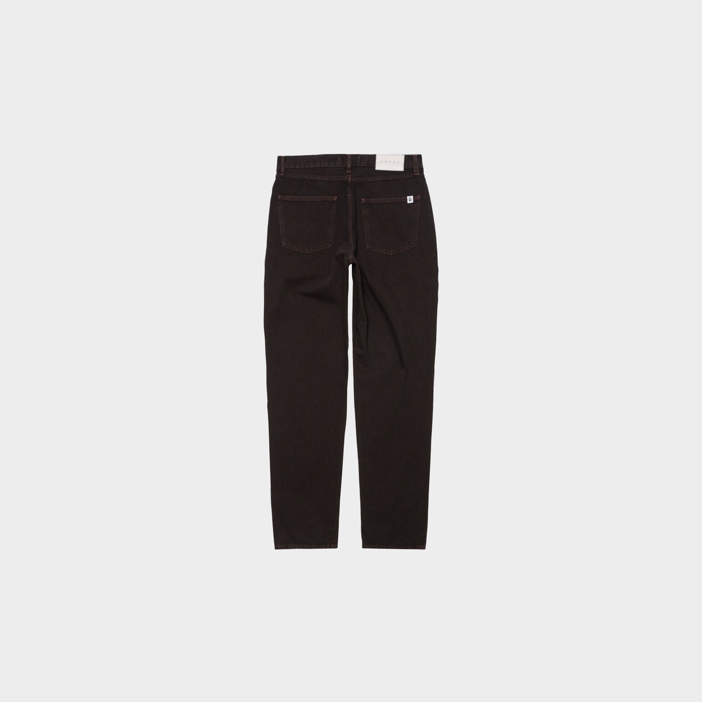 Edwin I036457 Cosmos Pant - Black Coffeebean Overdyed in Farbe black_coffeebean_overdyed