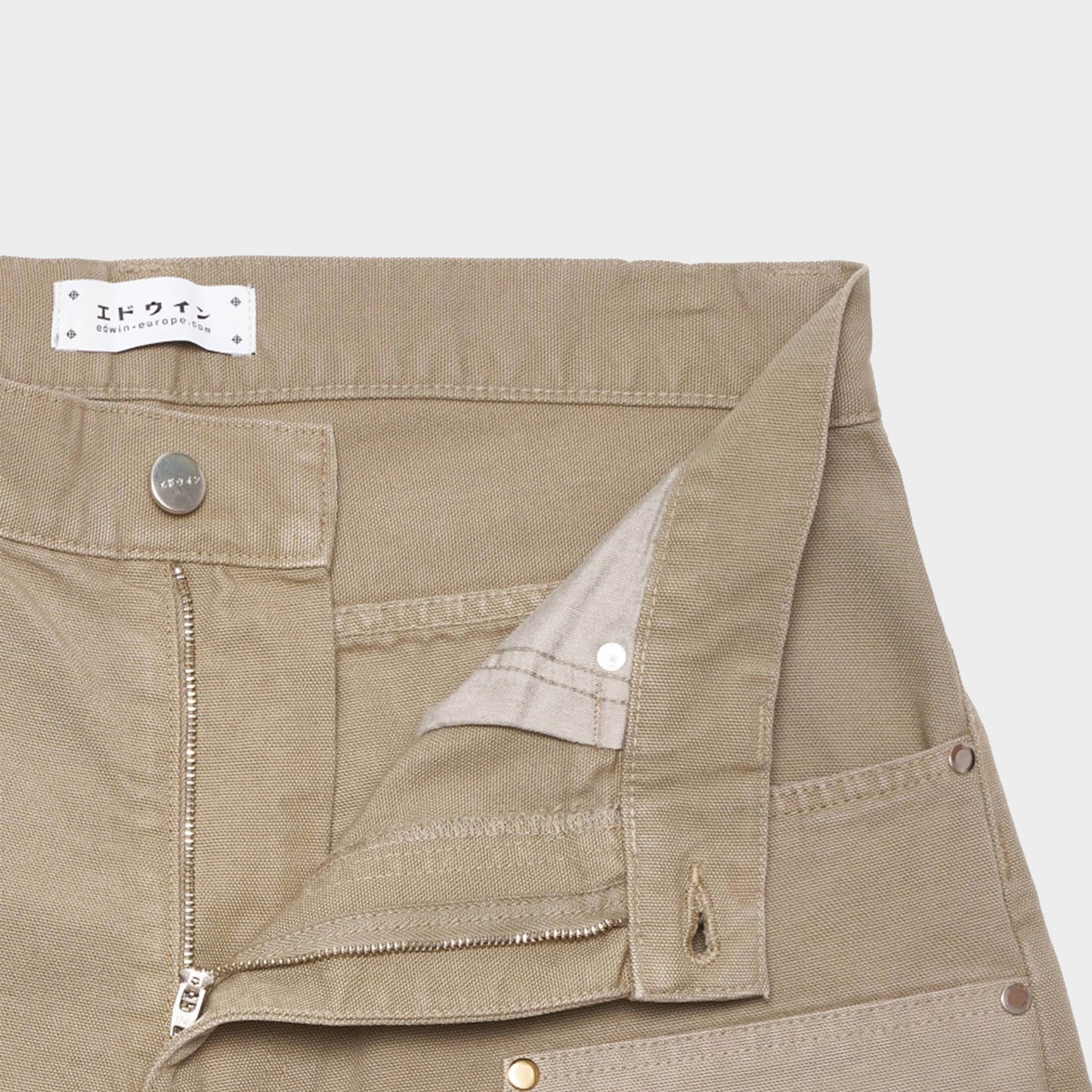 Edwin I036469 Double Knee Worker Short in Farbe seneca_rock
