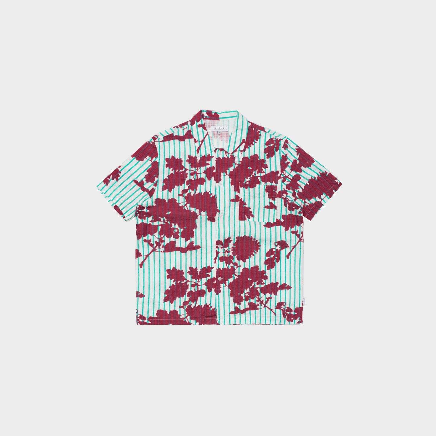 Edwin Hana To Sen Shirt SS in Farbe multicolor