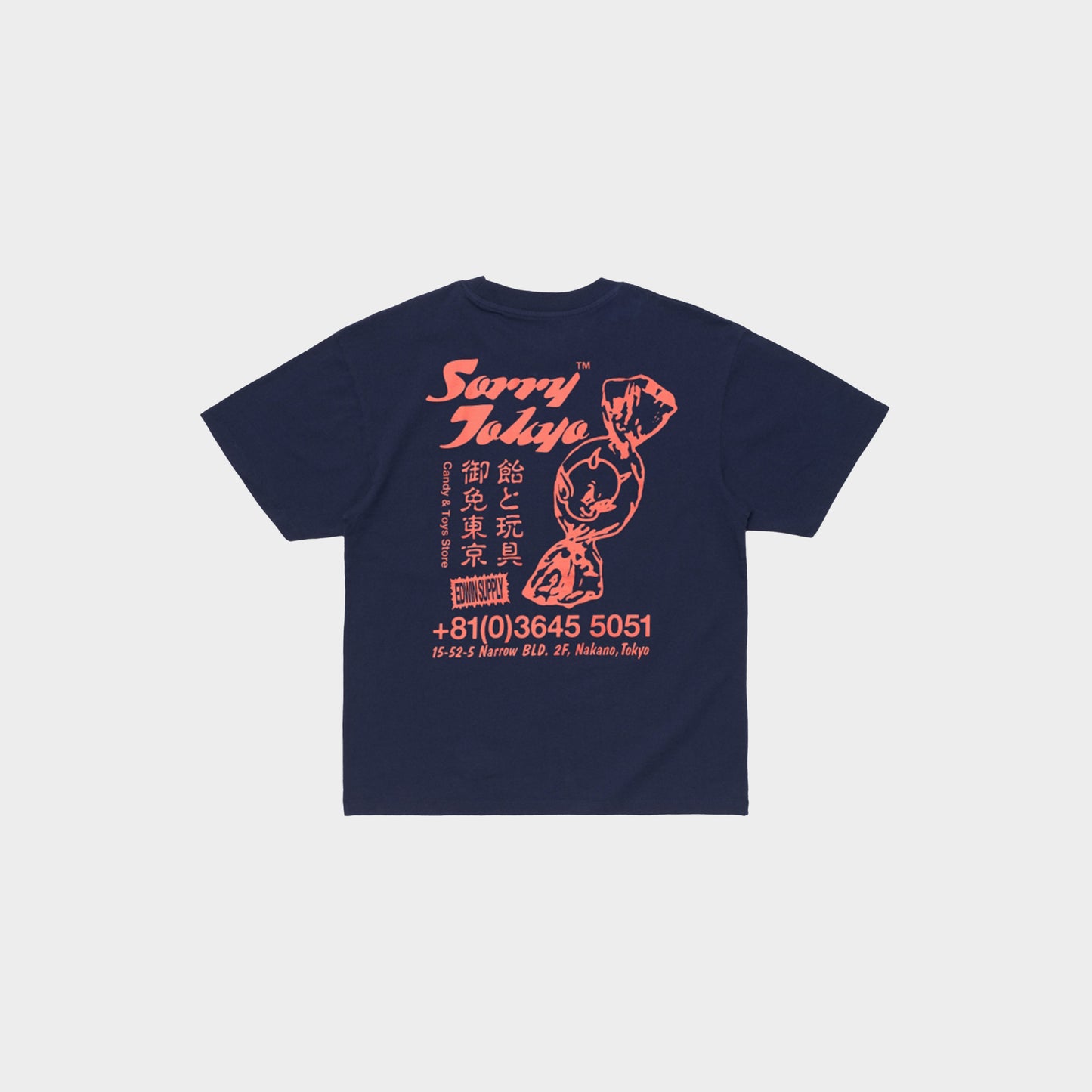 Edwin Sorry Tokyo TS in Farbe maritime_blue