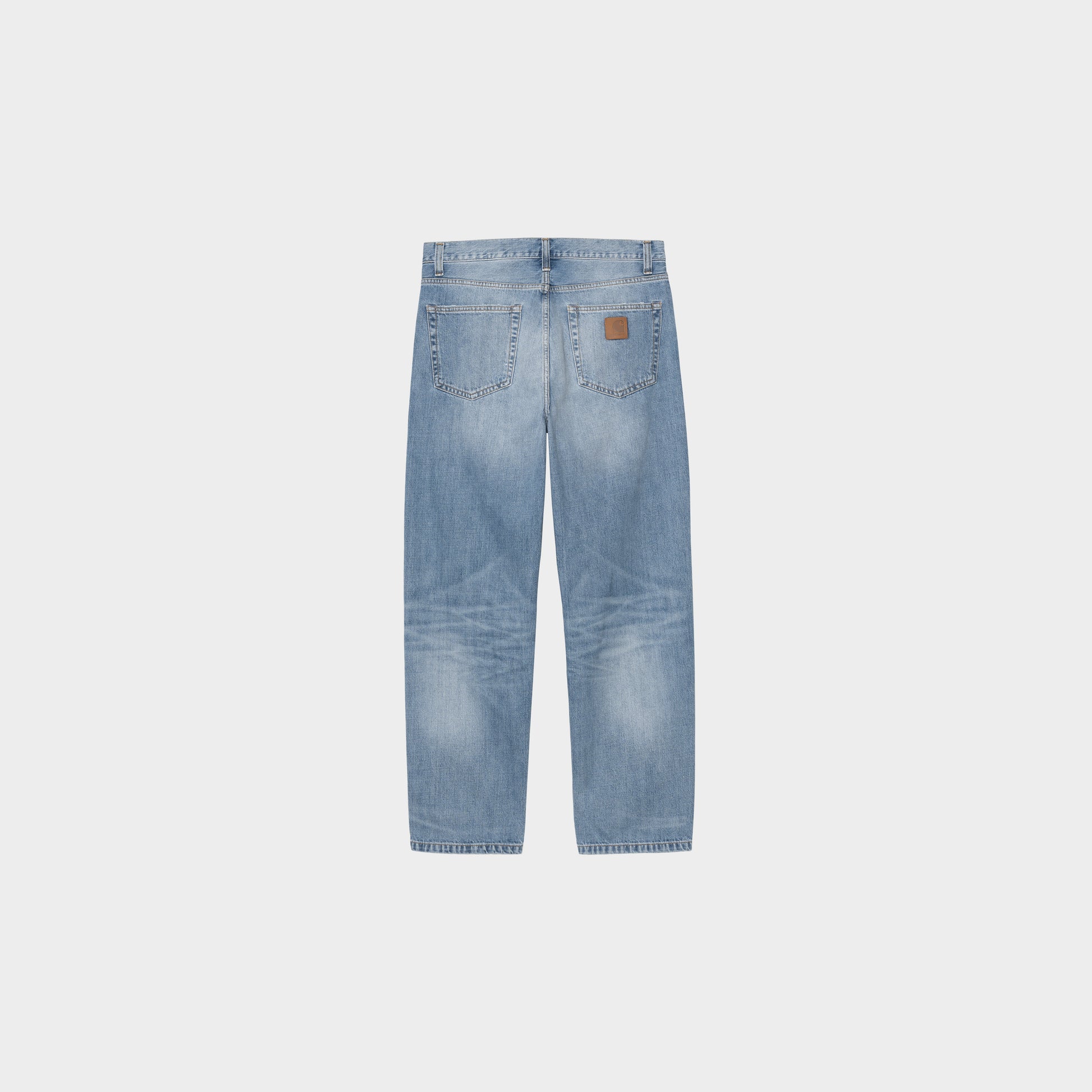 Carhartt WIP Aaron Pant Blue Burst Washed in Farbe blue_burst_washed