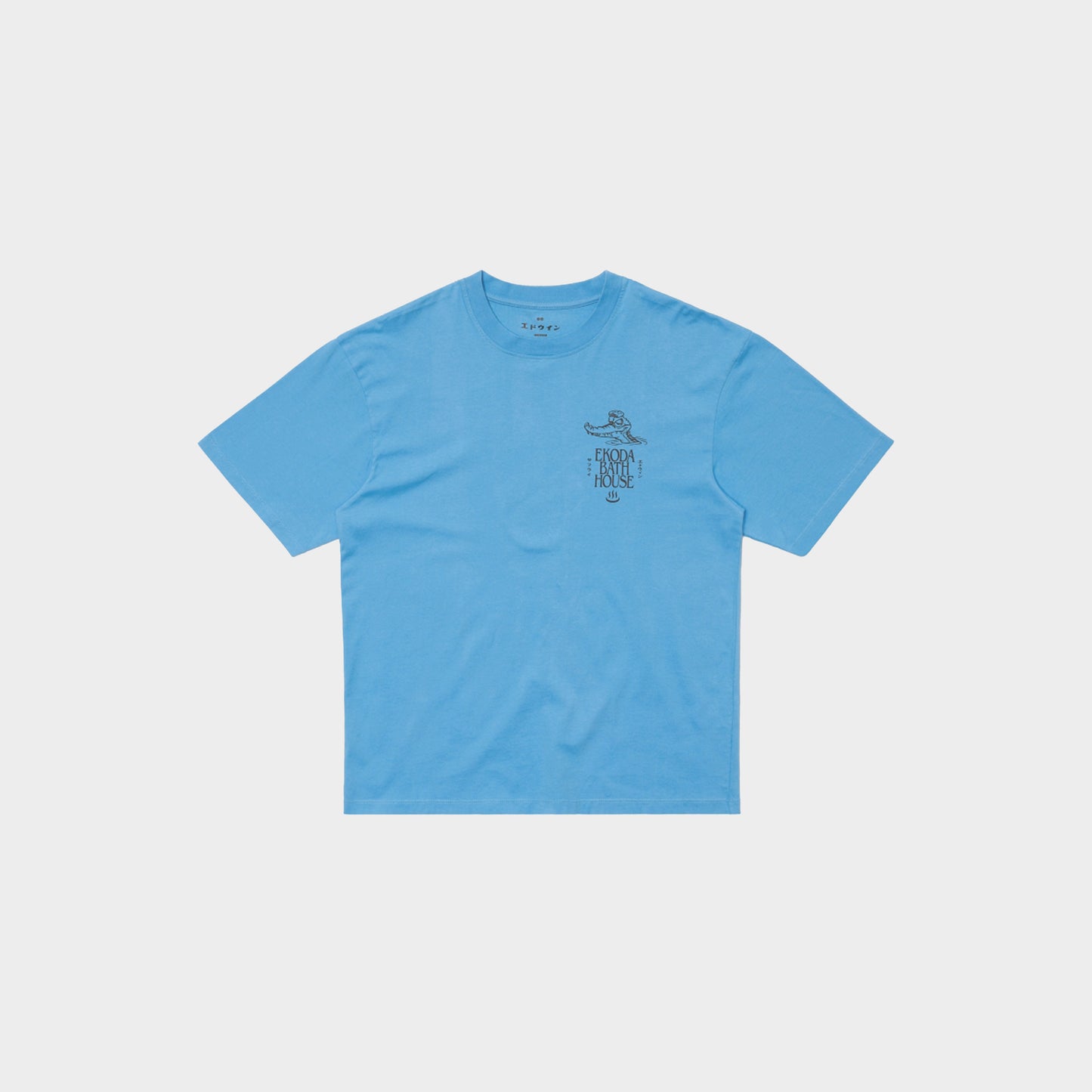 Edwin Ekoda Bath House TS in Farbe azure_blue