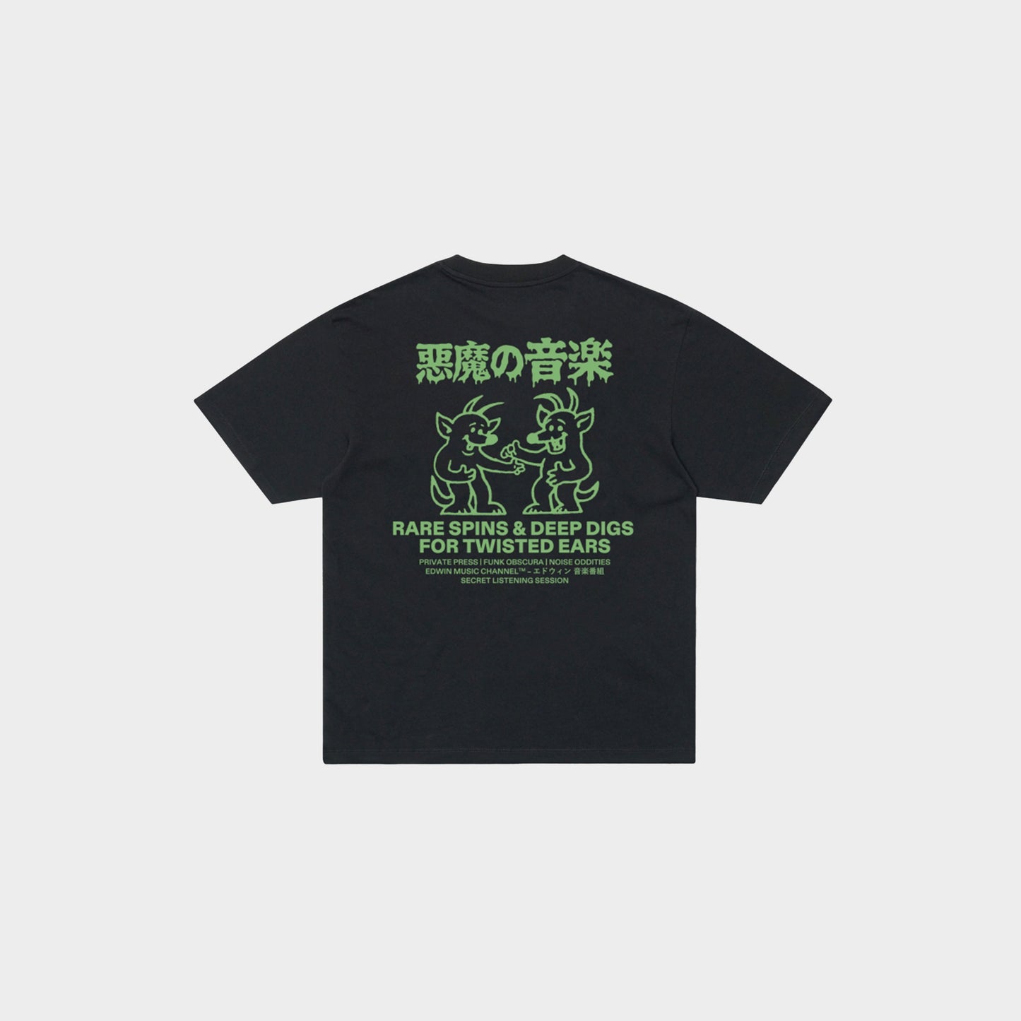 Edwin Rare Pins TS in Farbe black