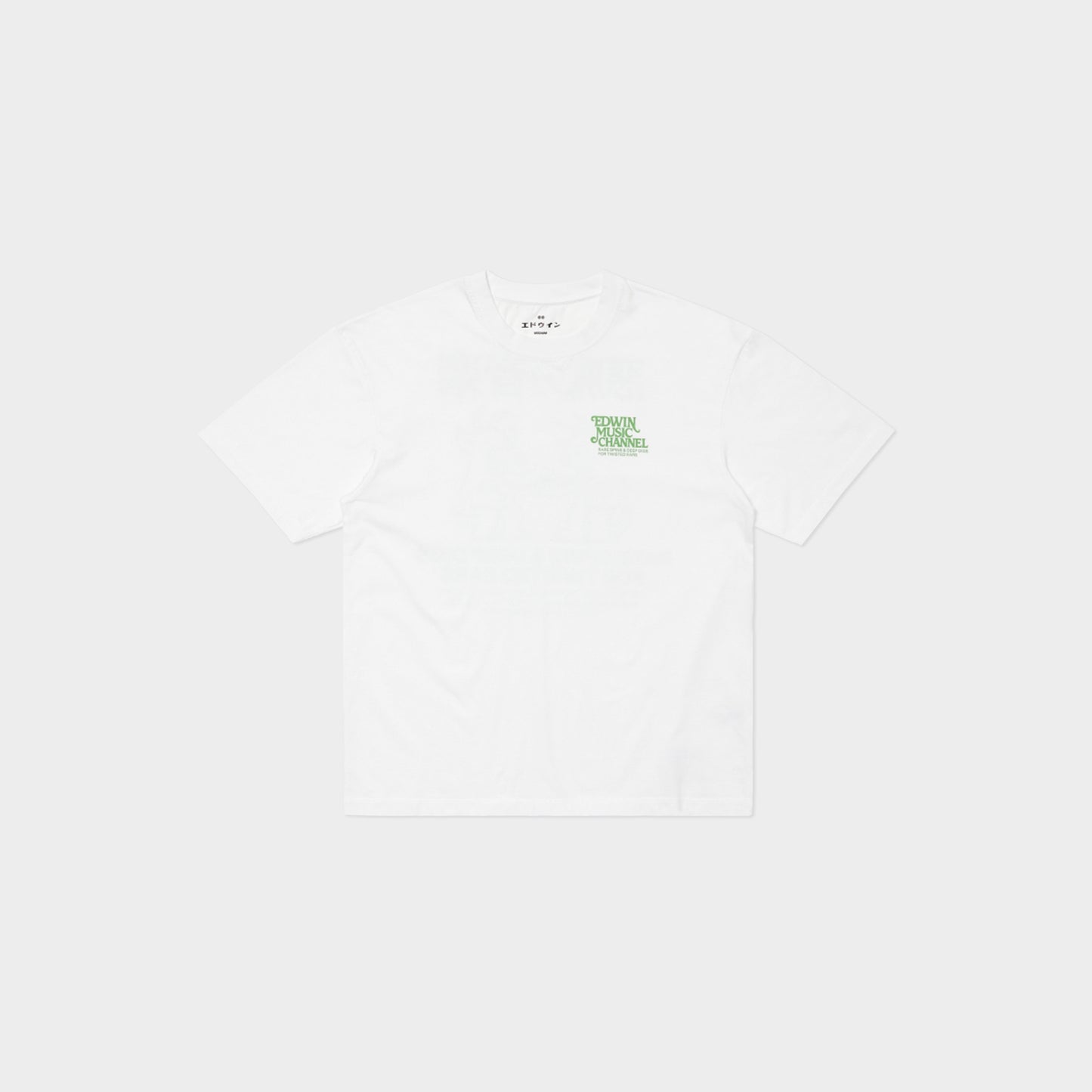 Edwin Rare Pins TS in Farbe white