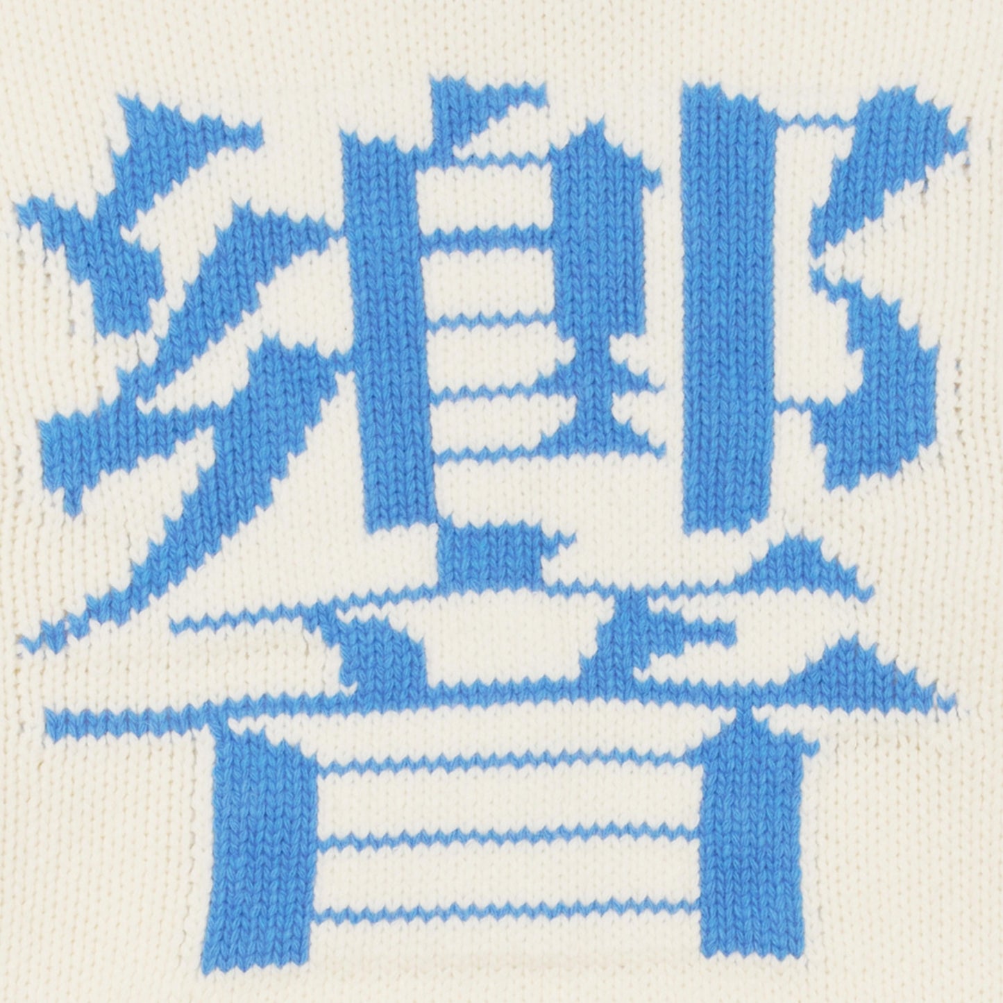 Edwin Ellis Hibiki Sweater in Farbe offwhite_baltic