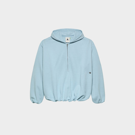 Inflatable Hoodie Denim Blue