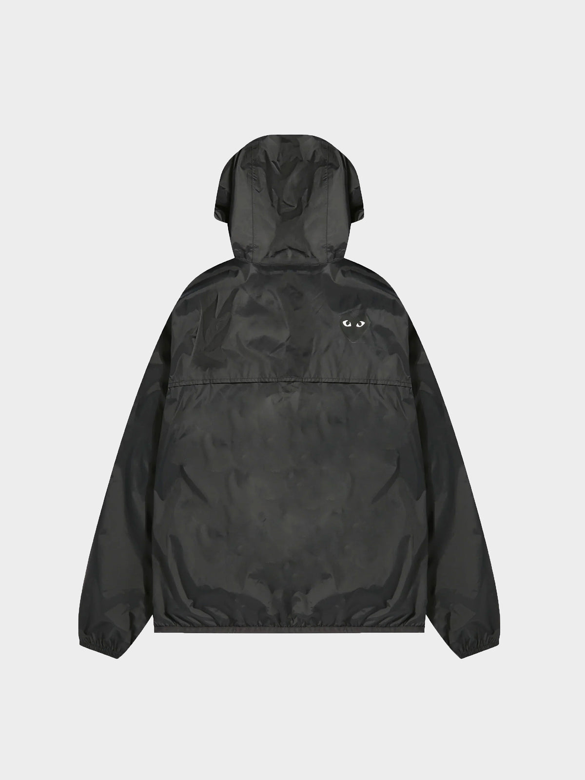 Comme des garcons Play CDG x K-WAY Claude Full Zip - Black in Farbe black