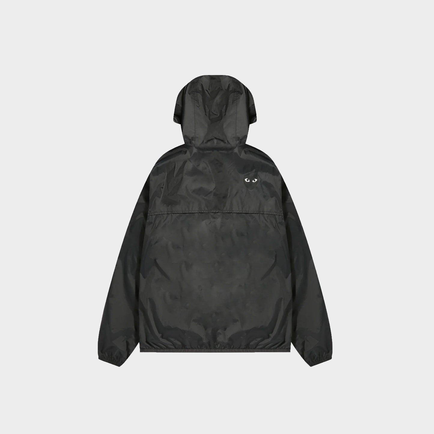 Comme des garcons Play CDG x K-WAY Claude Full Zip - Black in Farbe black