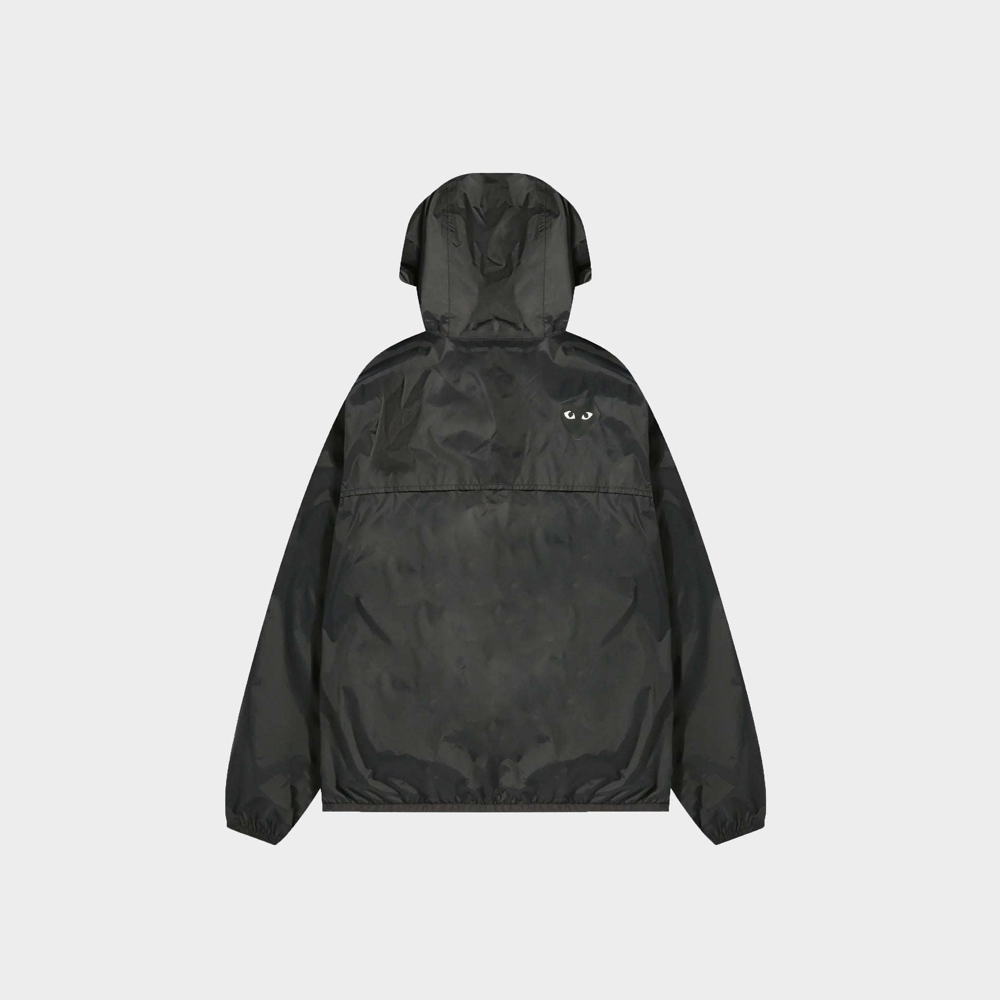 Comme des garcons Play CDG x K-WAY Claude Full Zip - Black in Farbe black