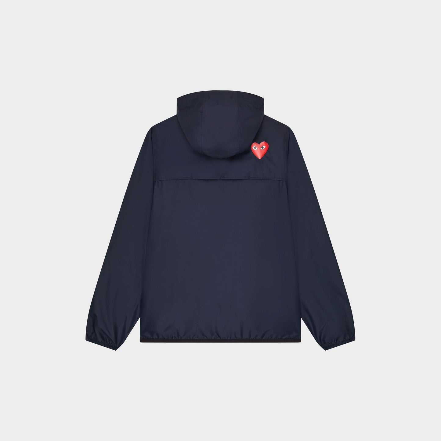 Comme des Garçons Play CDG x K-WAY Claude Full Zip - Navy in Farbe navy