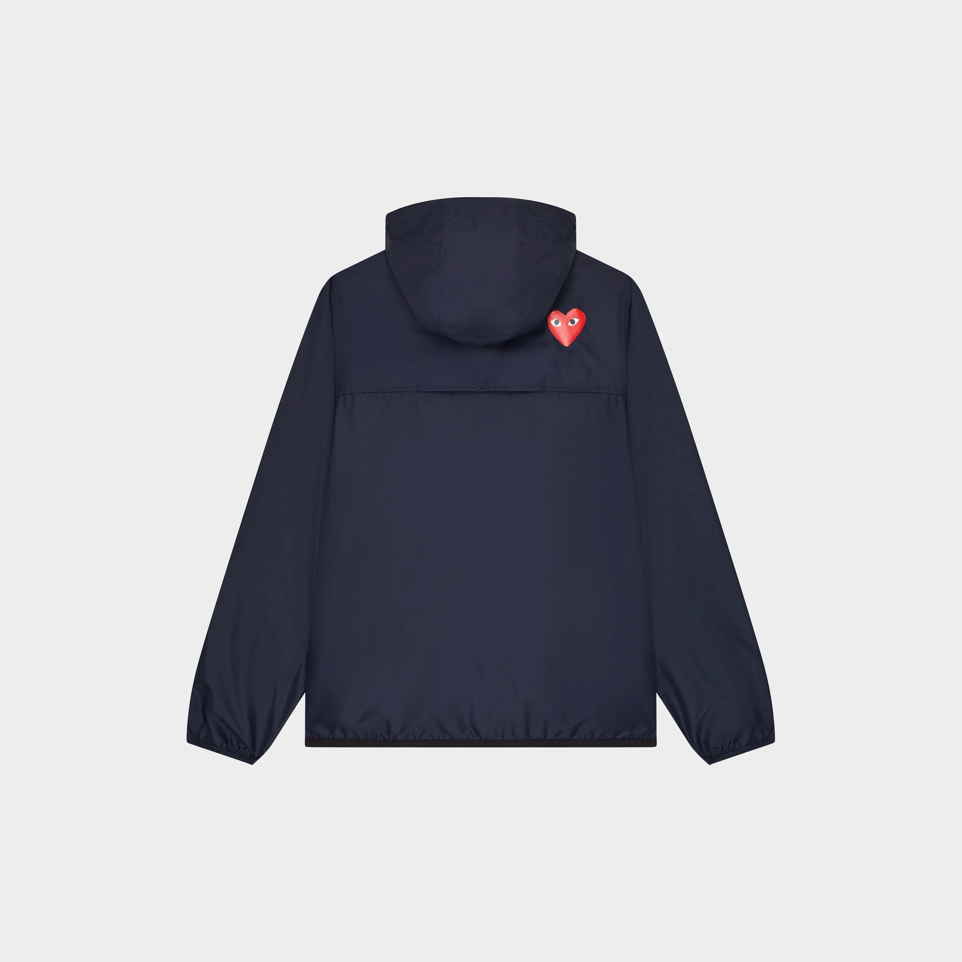 Comme des Garçons Play CDG x K-WAY Claude Full Zip - Navy in Farbe navy